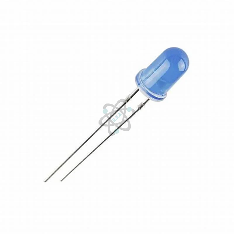 LED 5V-5mm - دايود ضوئي ازرق 5ملي