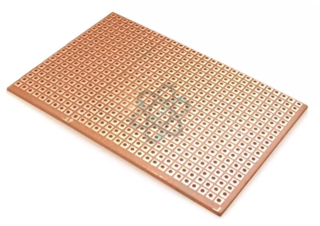 PCB 7.6x12.5cm HS-06 -  لوحات نحاس مثقب