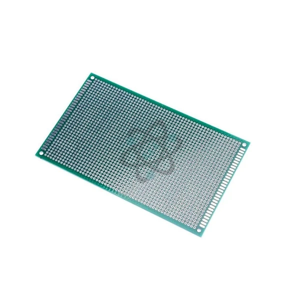 PCB 9x15cm - لوحات نحاس مثقب اخضر الأصلي