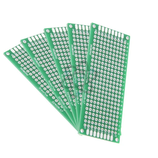 PCB 10x22cm - لوحات نحاس مثقب اخضر الأصلي
