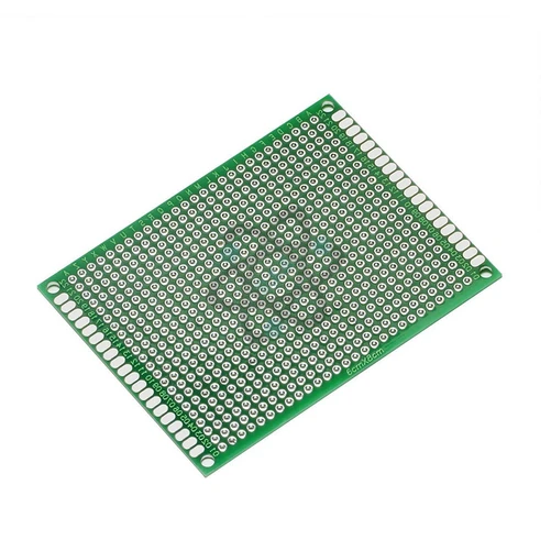 PCB 7x9cm - لوحات نحاس مثقب اخضر الأصلي