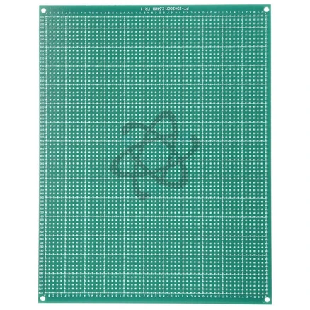 PCB 13x25cm - لوحات نحاس مثقب اخضر الأصلي