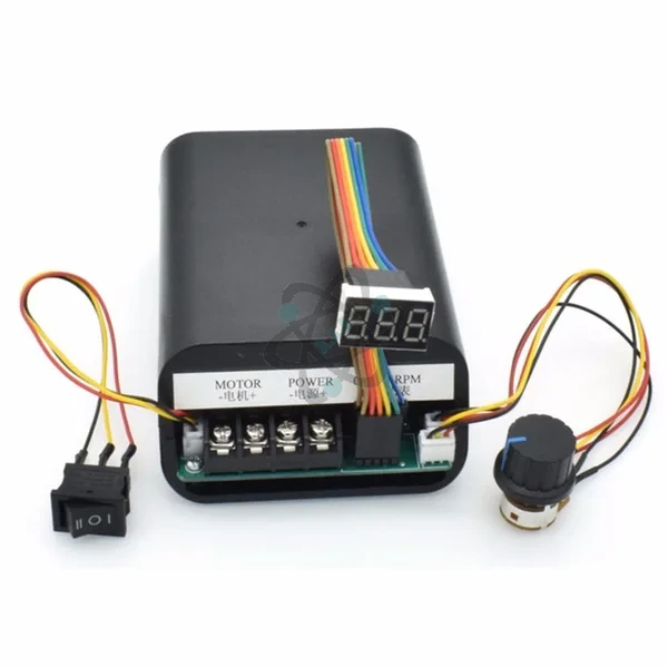 PWM 10-55V 60A دائره تحكم سرعه دي سي