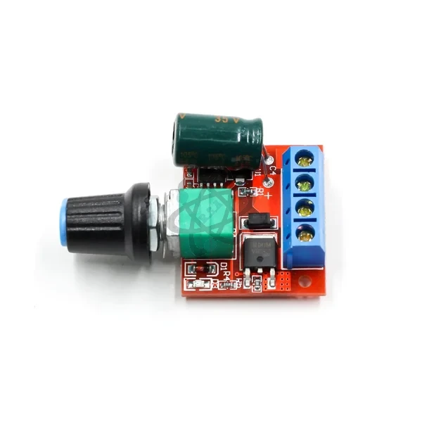 PWM 4.5-35V 5A دائره تحكم سرعه دي سي