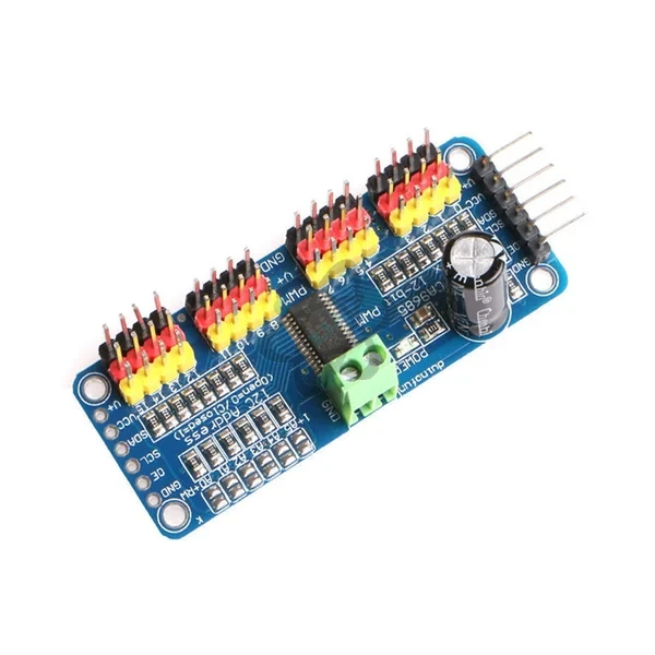 16Ch i2c - دائره توزيع سيرفو