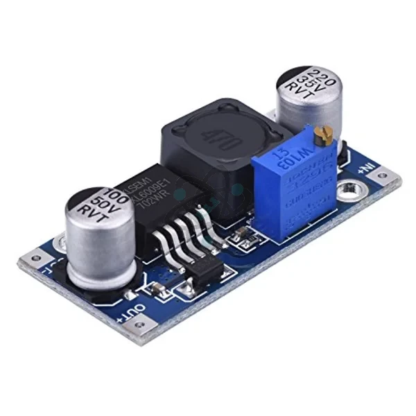 XL6009 4A 5V-35VDC - رافع جهد متغير(كنفرتر)