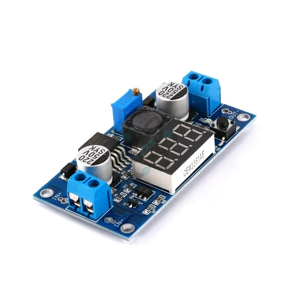 LM2577 4-35V 5A - رافع جهد متغير مع شاشه(كنفرتر)