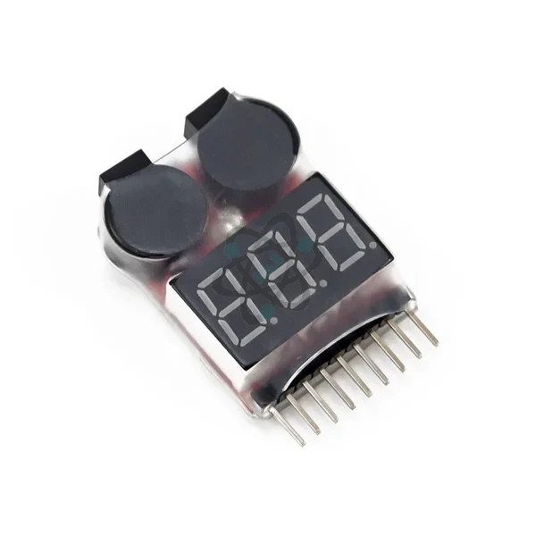 Lipo Buzzer Alarm 1-8 cell - فاحص وجرس انذار بطاريات لاثيوم