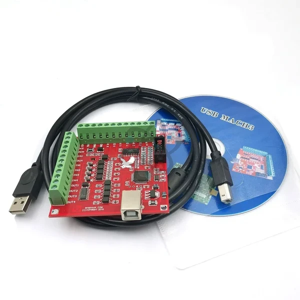 Mach3 USB CNC 4Axis دائره تحكم ستيبر موتور