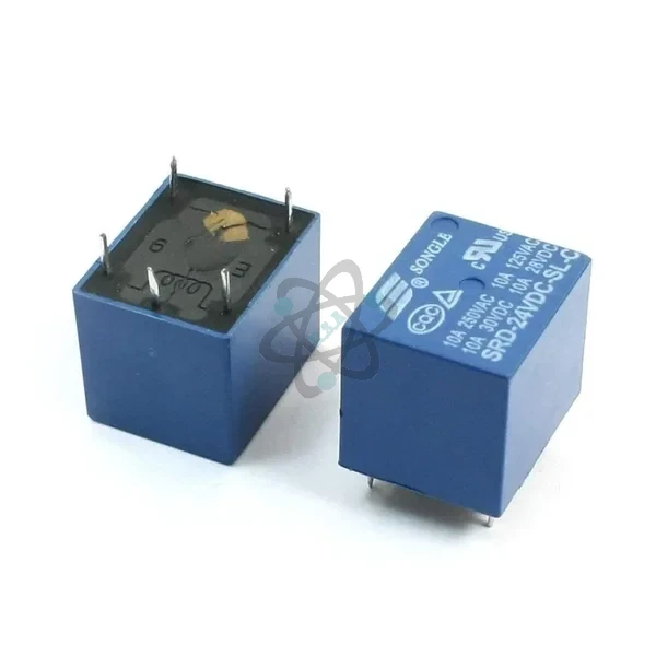 Relay 24V-5PIN-10A - ريلي مربع