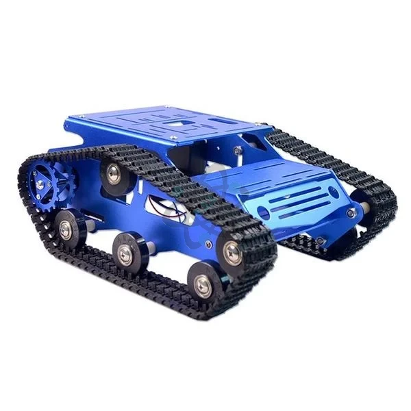SmartCar with Crawler هيكل جنزير حديد