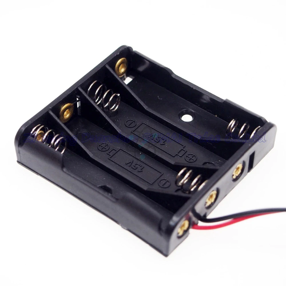 Holder AA 4S 6V بيت بطاريه 4 خلاياء توالي