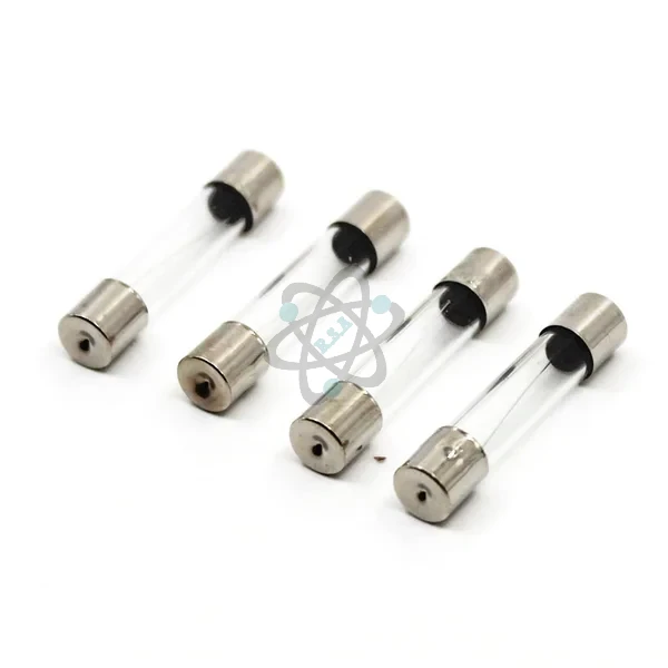 Glass Fuse S 25A فيوز زجاجي صغير