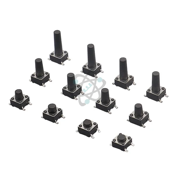 Micro Push Button 6X6X6MM - مفتاح بوش بتون