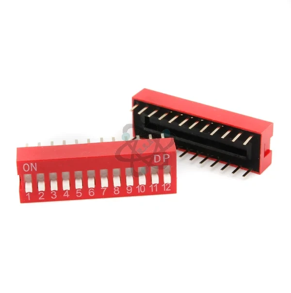 Switch DIP  12-Switchs مفتاح (PCB) ابو 12 مفاتيح