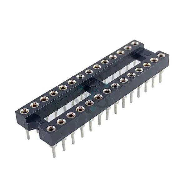 IC Socket - قاعده ايسي الاصلي 28 رجل عريض