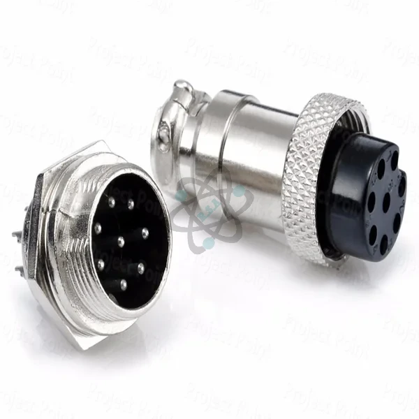 Conector F-M 8PIN كونكتر حديد