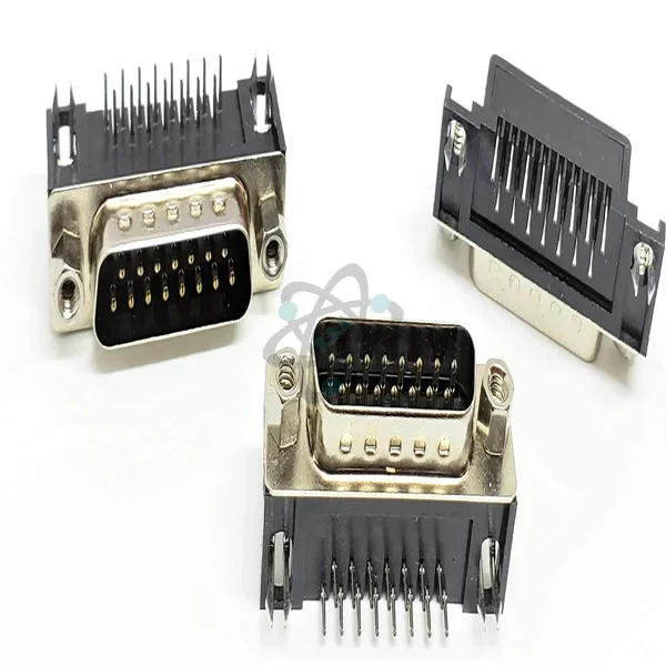 15 Contact Male PC Mount Connector