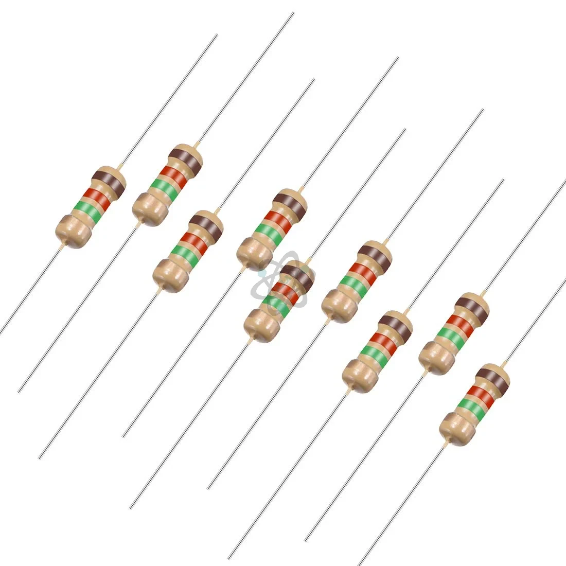 Res 1.2M ohm - 1/4W - مقاومه ملون