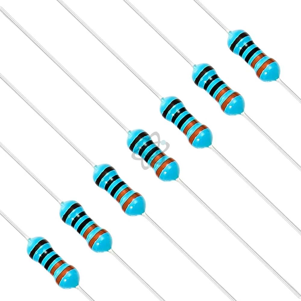 Res 1% 1/4W 330 ohm مقاومه 5 الوان ربع وات