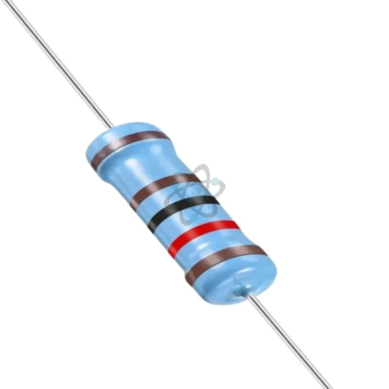 Res 1% 1/4W 1.2K ohm مقاومه 5 الوان ربع وات